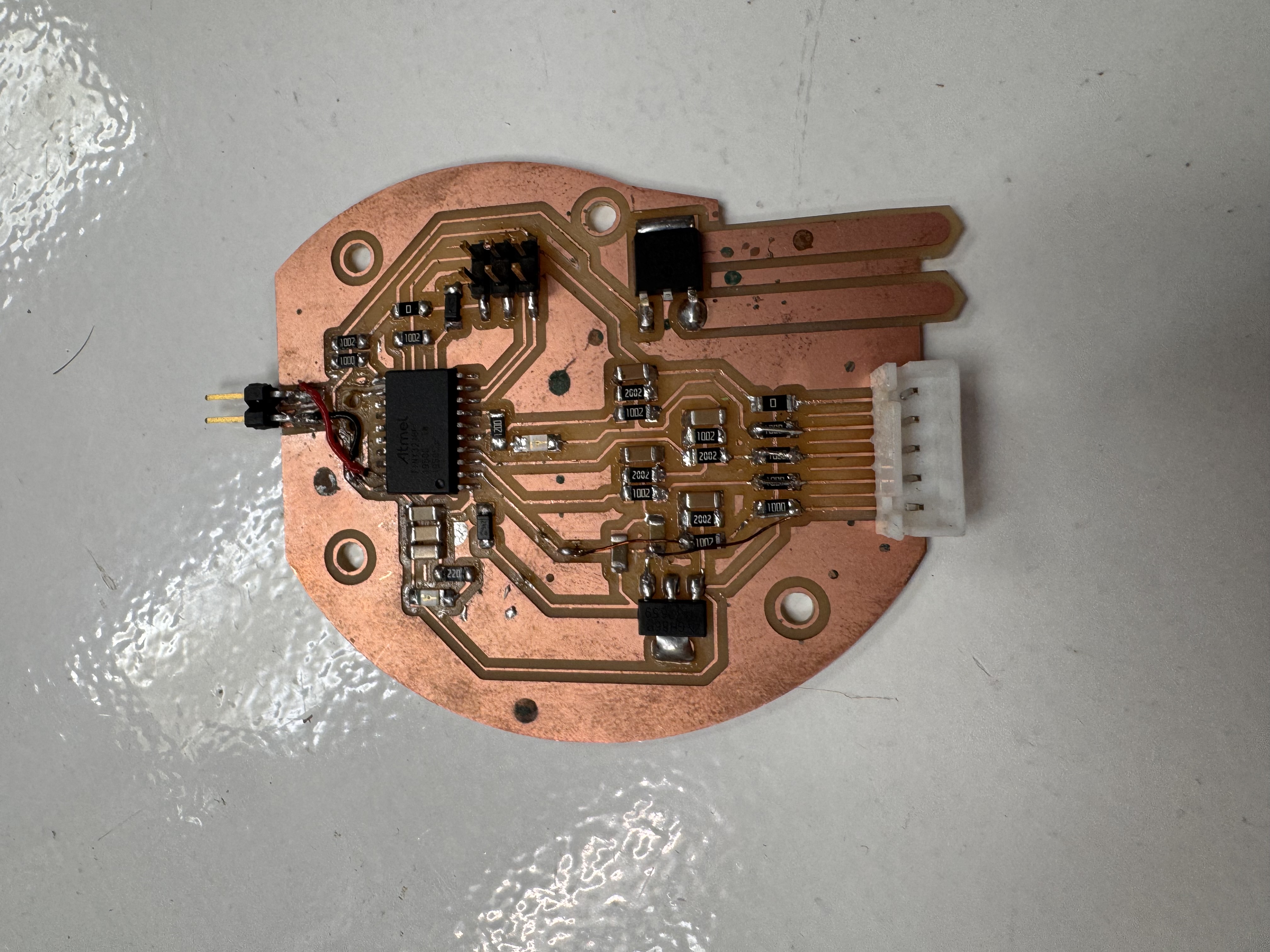 finished assembled board