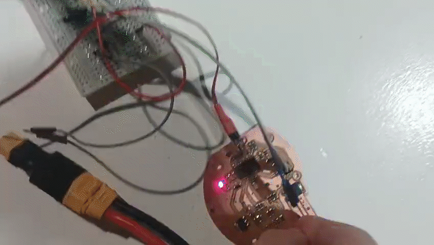 live voltage readings from the cell taps