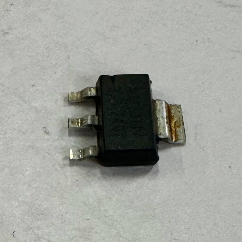 a broken voltage regulater from the left